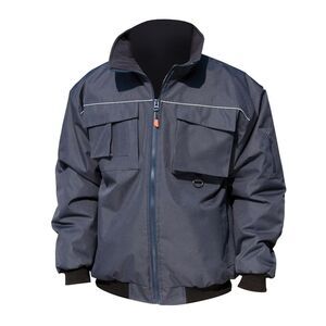 Result Mens Workguard Sabre Pilot Work Full Zip Waterproof Winter Warm Jacket /